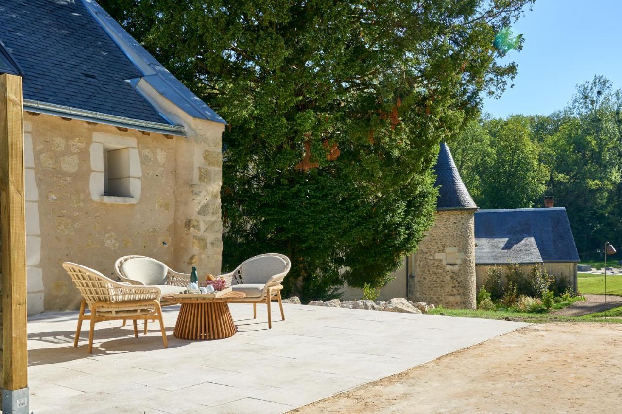Domaine De La Commanderie De Ballan Exterior foto